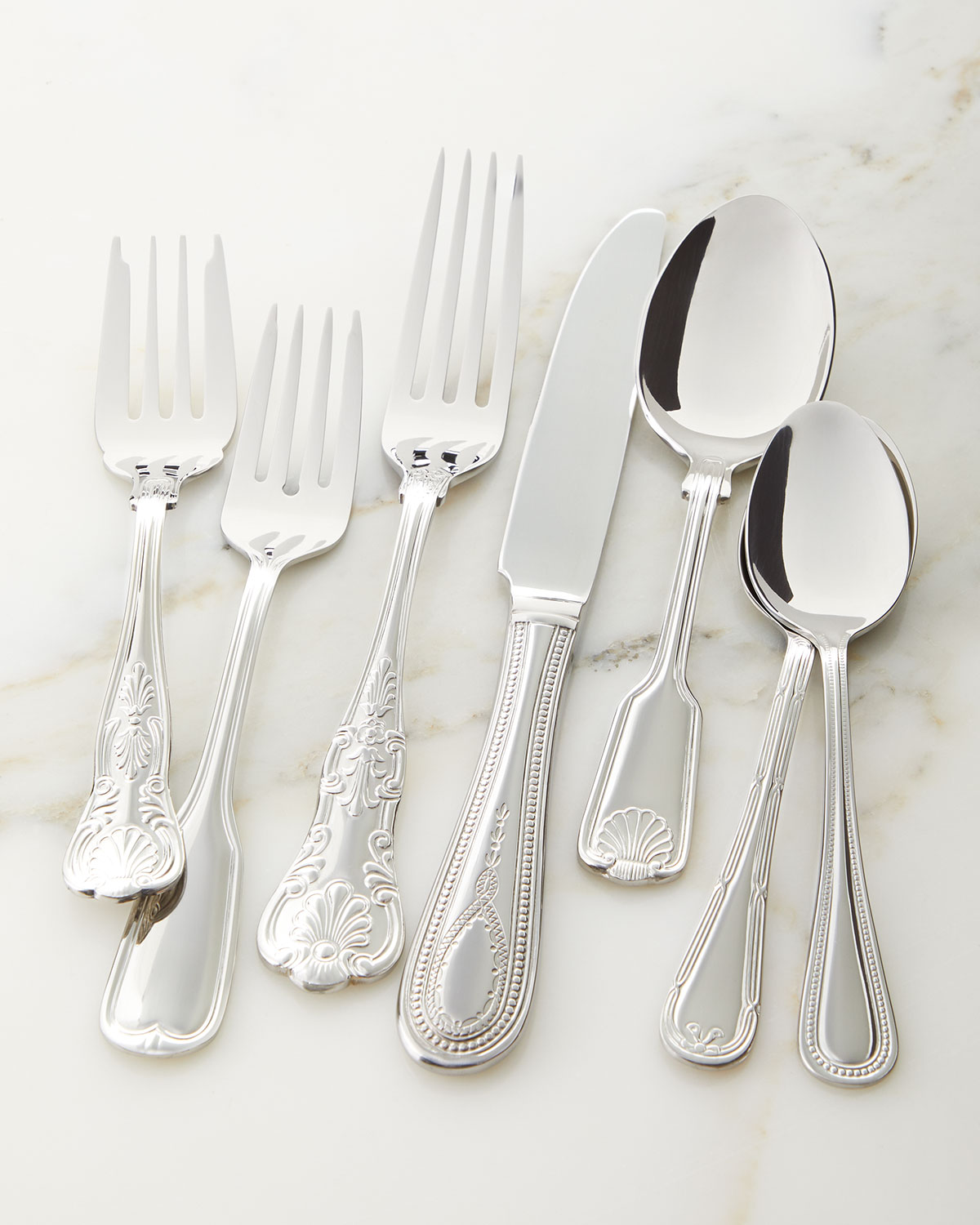 Towle Silversmiths 7-piece Hotel Flatware Place Setting